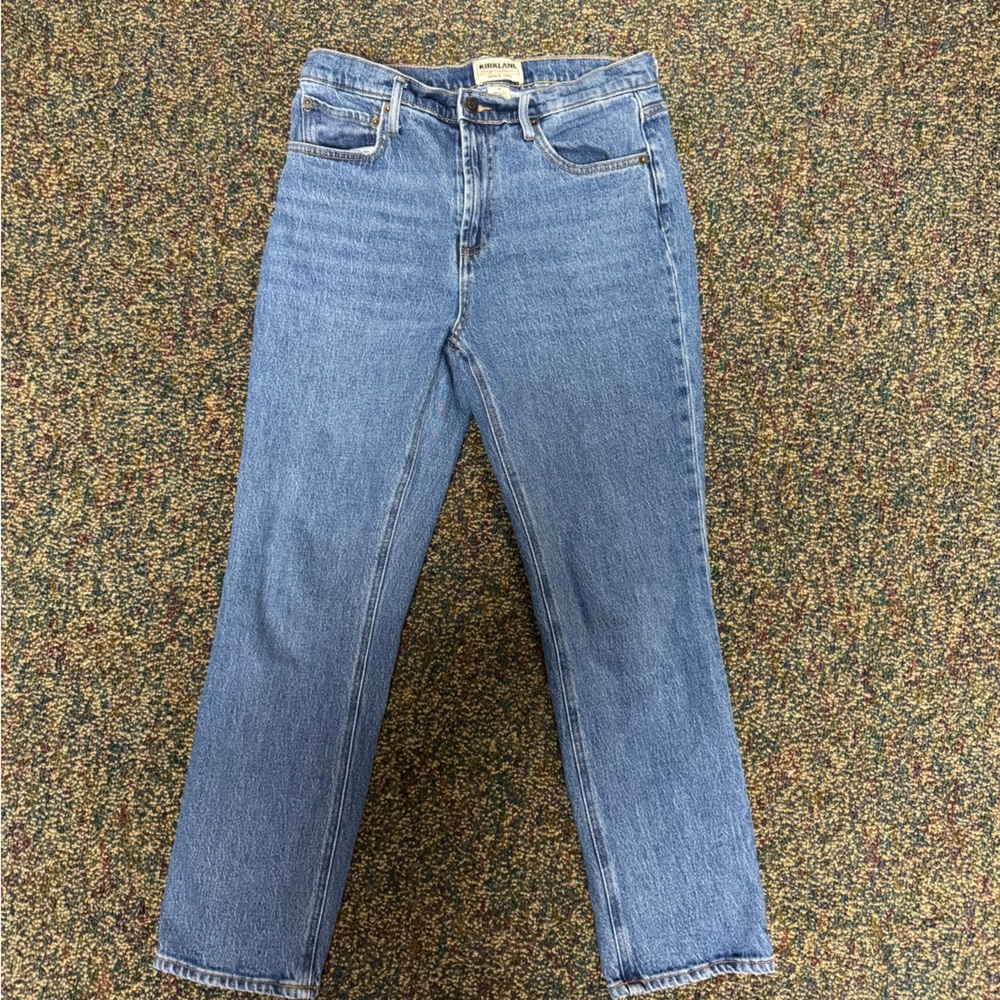 Cute Blue Mom Jeans Size 4